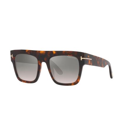 Tom Ford FT0847/S Renee 52B Tortoiseshell Dames Zonnebril