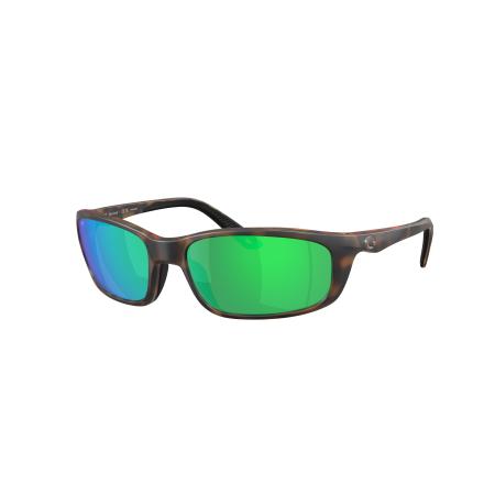 Costa Mannelijk Sunglass 6S9134 Brine II - Framekleur: Mat Tortoise, Lenskleur: Groen gespiegeld