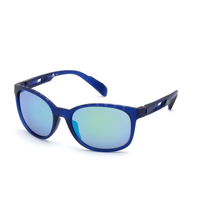 Adidas Sport SP0011 91C Blauw Heren Zonnebril