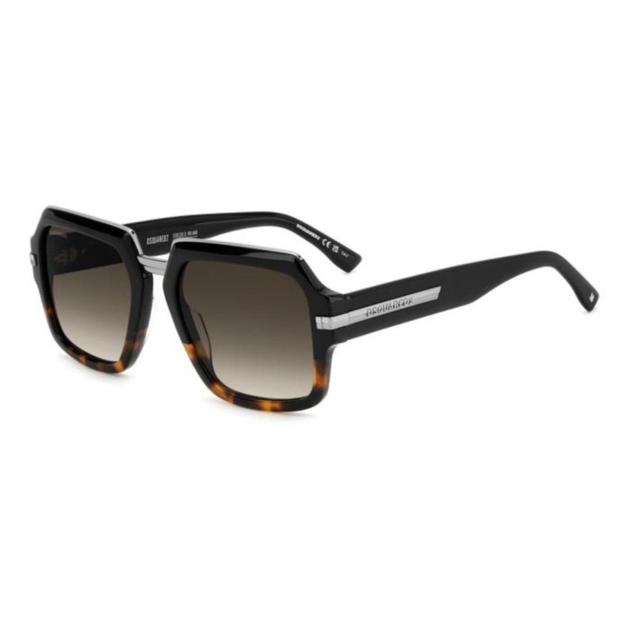 Dsquared2 D2 159/S WR7/HA Zwart Heren Zonnebril