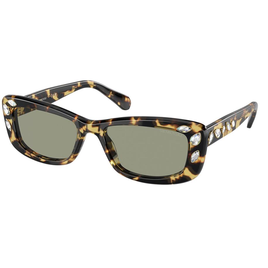 Swarovski SK6008 1009/2 Tortoiseshell Dames Zonnebril