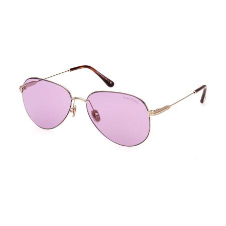 Tom Ford FT0993 PORSCHA 28Y Goud Heren Zonnebril