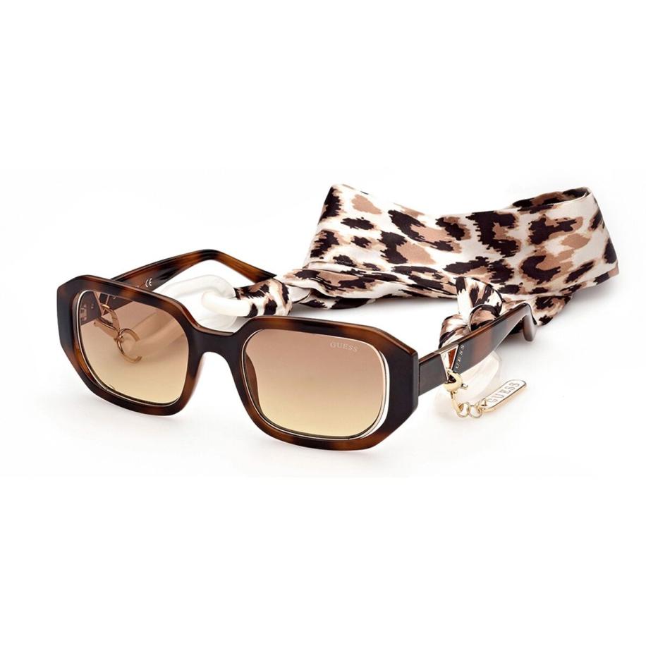 Guess GU7817 53F Tortoiseshell Dames Zonnebril