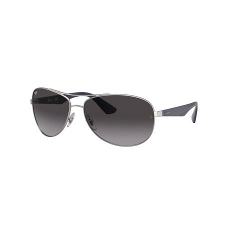 Ray-Ban RB3526 zonnebril Zilver montuur Grijs glazen 63-14