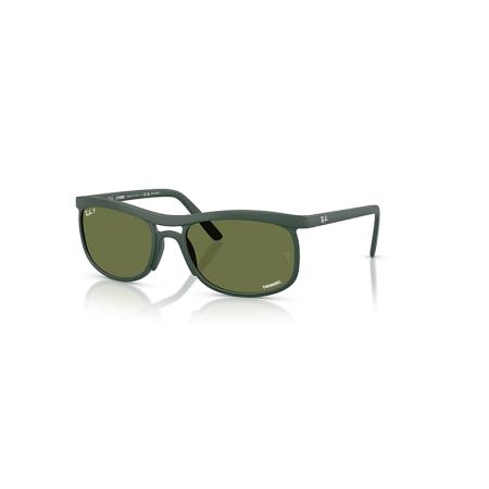 Ray-Ban Rb4452ch Chromance Liteforce zonnebril Zand Groen montuur Groen glazen Gepolariseerd 59-20