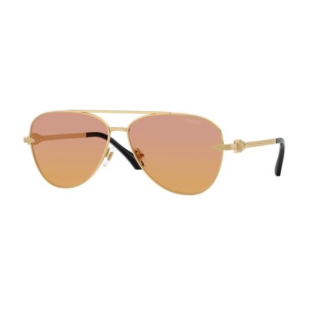Versace VE2283 1002EL Goud Heren Zonnebril