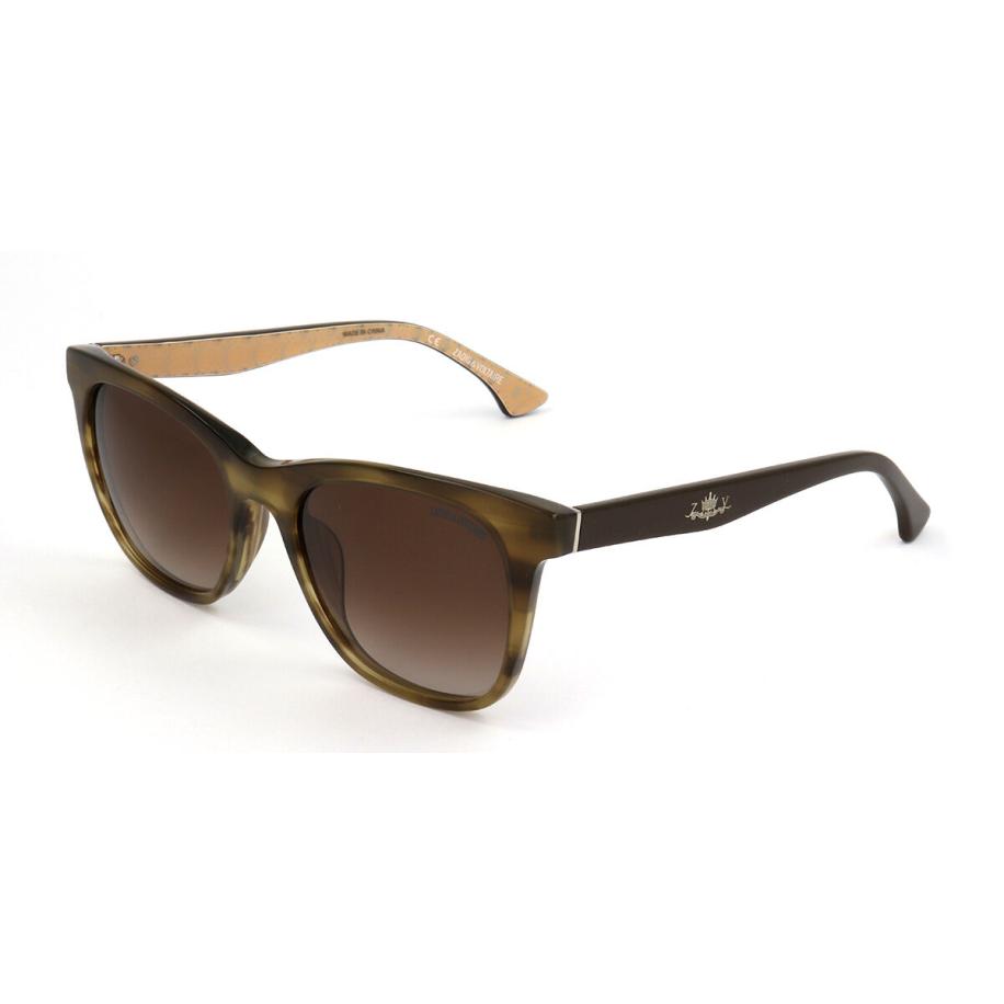 Zadig & Voltaire SZV004 6DA Groen Heren Zonnebril
