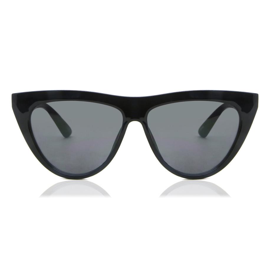Dames Cat-eye Volledige rand Plastic Zwart Zonnebril - LMNT