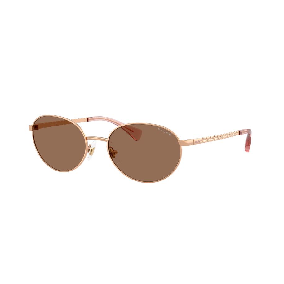 Ralph Vrouwelijk Sunglass RA4148 - Framekleur: Roségoud, Lenskleur: Bruin Bruin