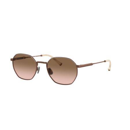 Brunello Cucinelli Unisex Sunglass BC2003ST - Framekleur: Bruin demi mat/zand, Lenskleur: Cipria