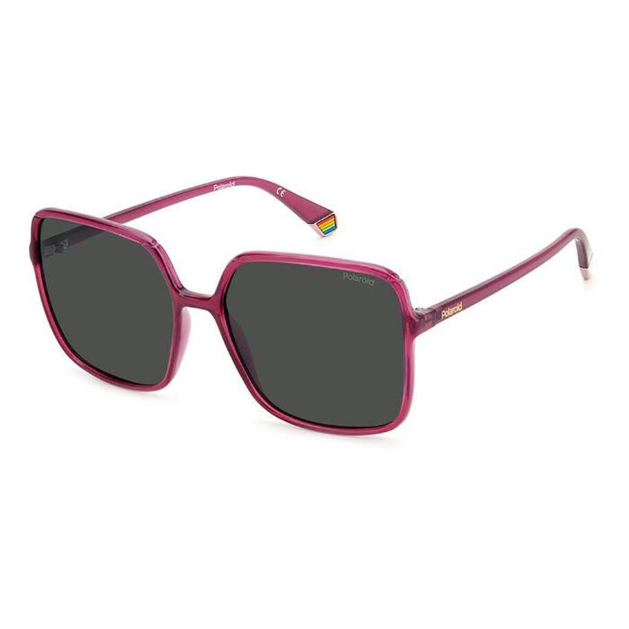 Polaroid PLD 6128/S Polarized MU1/M9 Roze Dames Zonnebril