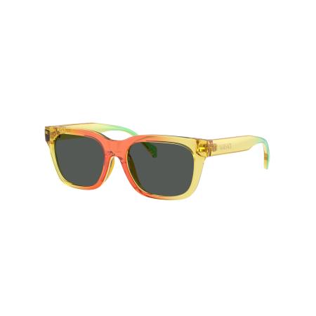 Versace Unisex Sunglass VK4006U - Framekleur: Gradiënt oranje geel groen, Lenskleur: Donkergrijs