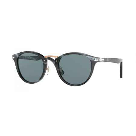 Persol PO3108S/S 111456 Zwart Heren Zonnebril