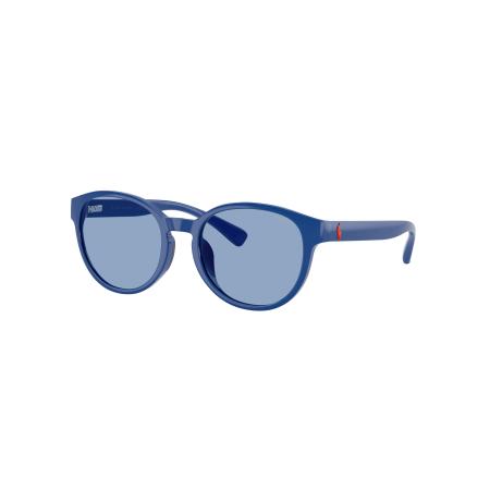 Polo Ralph Lauren Unisex Sunglass PP9509U - Framekleur: Glanzend koningsblauw, Lenskleur: Blauw