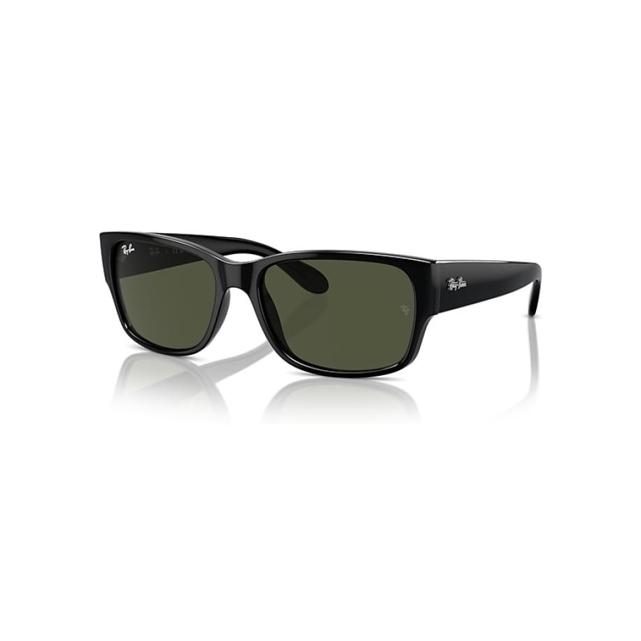 Ray-Ban RB4388 601/31 Zwart Heren Zonnebril Zwart