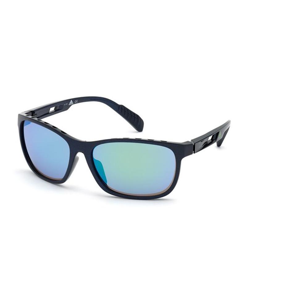 Adidas Sport SP0014 91Q Blauw Heren Zonnebril
