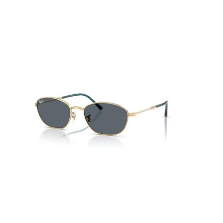 Ray-Ban Rb3749 zonnebril Arista Goud montuur Blauw glazen 58-18