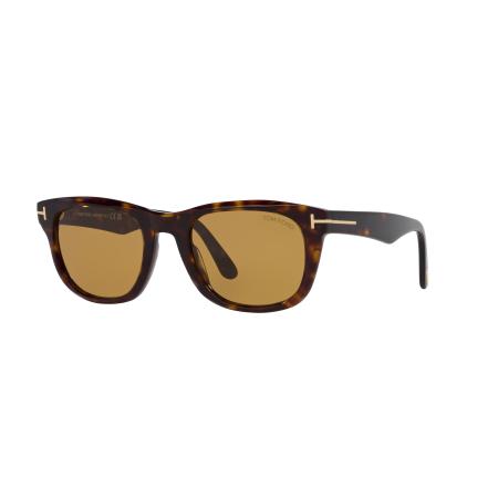 Tom Ford Mannelijk Sunglass Kendel - Framekleur: Tortoise zwart, Lenskleur: Bruin
