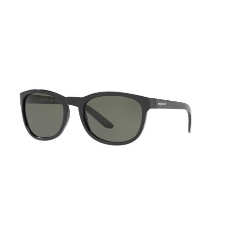 Sunglass Hut Collection Unisex Sunglass HU2015 - Framekleur: Zwart, Lenskleur: Grijszwart