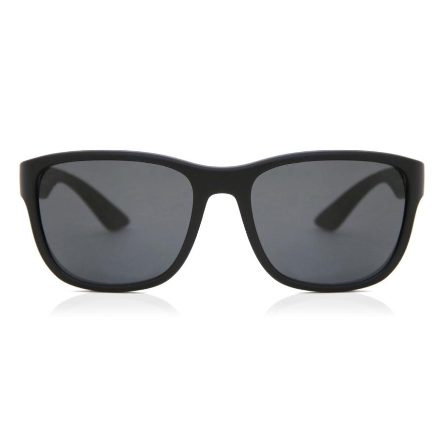 Prada Linea Rossa PS01US ACTIVE DG05S0 Zwart Heren Zonnebril Grijs