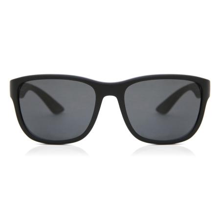 Prada Linea Rossa PS01US ACTIVE DG05S0 Zwart Heren Zonnebril