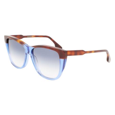 Victoria Beckham VB639S 418 Blauw Heren Zonnebril
