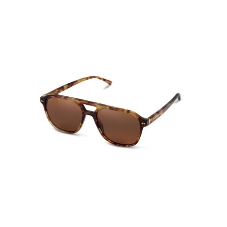 Kapten & Son Kapten & Son Zonnebril Zurich Oversize Havana Tortoise Brown bruin / cognac