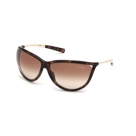 Tom Ford FT0770 TAMMY 52F Tortoiseshell Dames Zonnebril