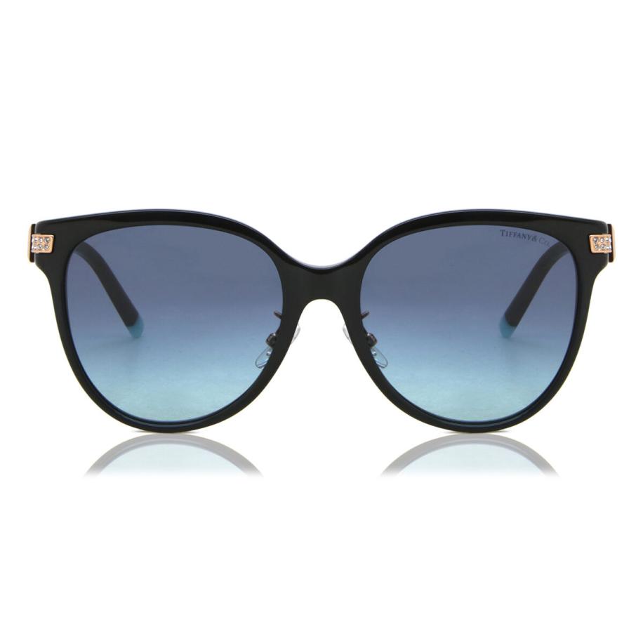Tiffany & Co. TF4193BF Aziatische pasvorm 80019S Zwart Dames Zonnebril
