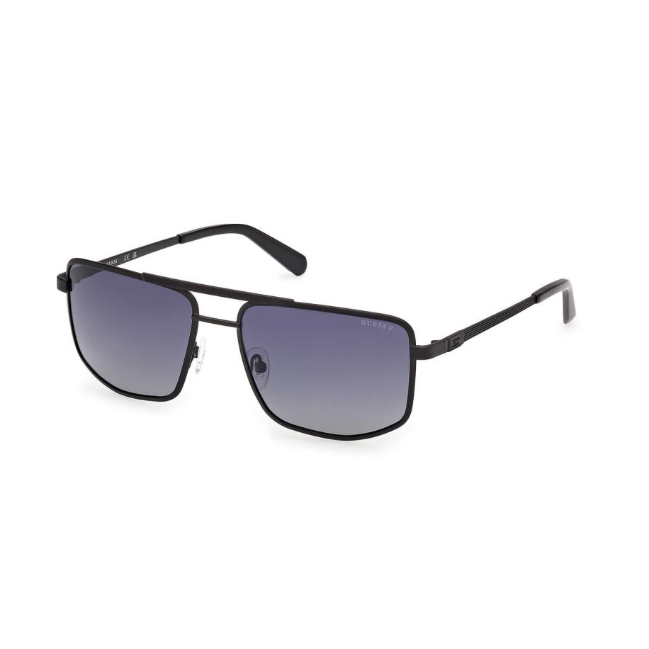 Guess GU00208 Polarized 2D Zwart Heren Zonnebril