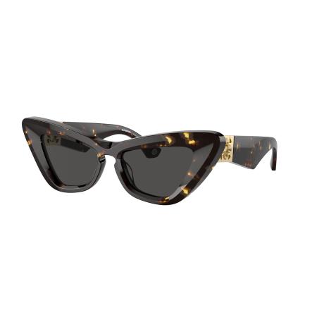 Burberry Vrouwelijk Sunglass BE4421U - Framekleur: Donker Havana, Lenskleur: Donkergrijs