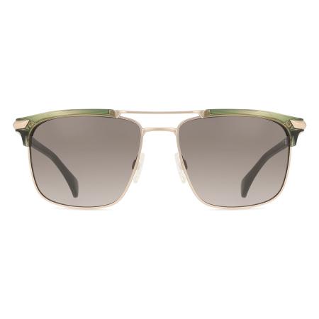 Rag & Bone RNB5032/G/S Aziatische pasvorm 517/HA Groen Heren Zonnebril