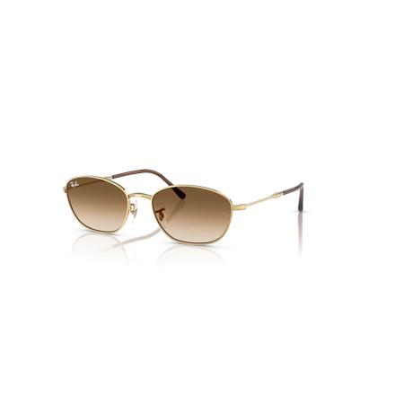 Ray-Ban Rb3749 zonnebril Arista Goud montuur Bruin glazen 58-18