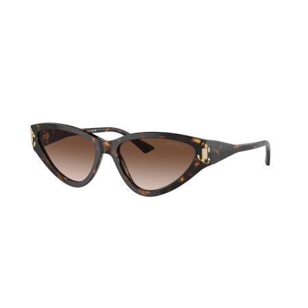 Jimmy Choo Vrouwelijk Sunglass JC5019 - Framekleur: Havana, Lenskleur: Gradiënt bruin