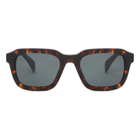 Rag & Bone RNB5046/G/S Aziatische pasvorm 086/QT Tortoiseshell Heren Zonnebril