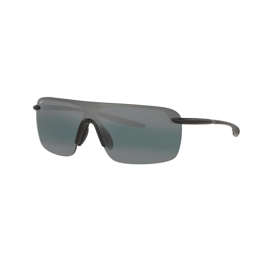 Maui Jim Unisex Sunglass Palulu - Framekleur: Zwartmat, Lenskleur: Grijs gradiënt Polarized Grijs