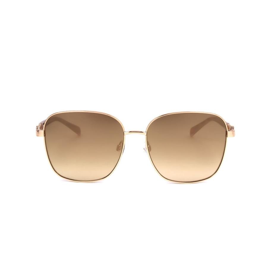 Karen Millen KM7020 410 Goud Dames Zonnebril