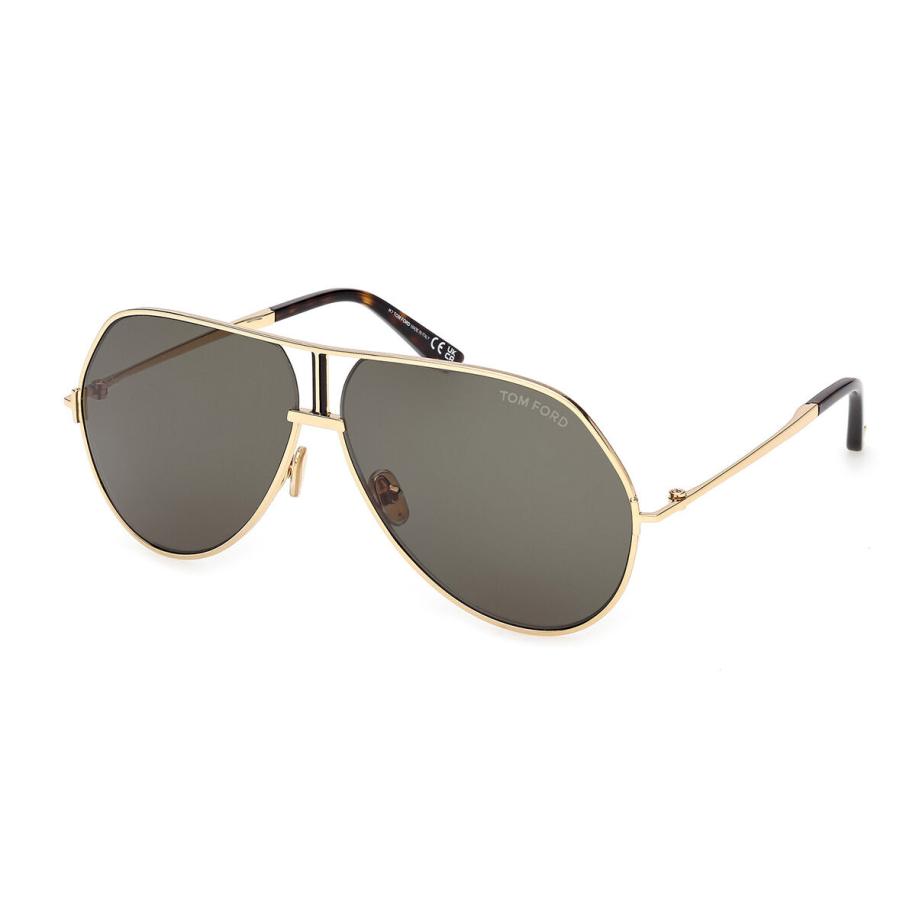 Tom Ford FT1281 RICKIE-02 30N Goud Heren Zonnebril