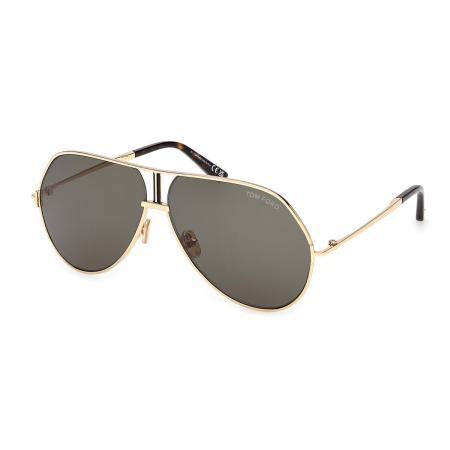 Tom Ford FT1281 RICKIE-02 30N Goud Heren Zonnebril