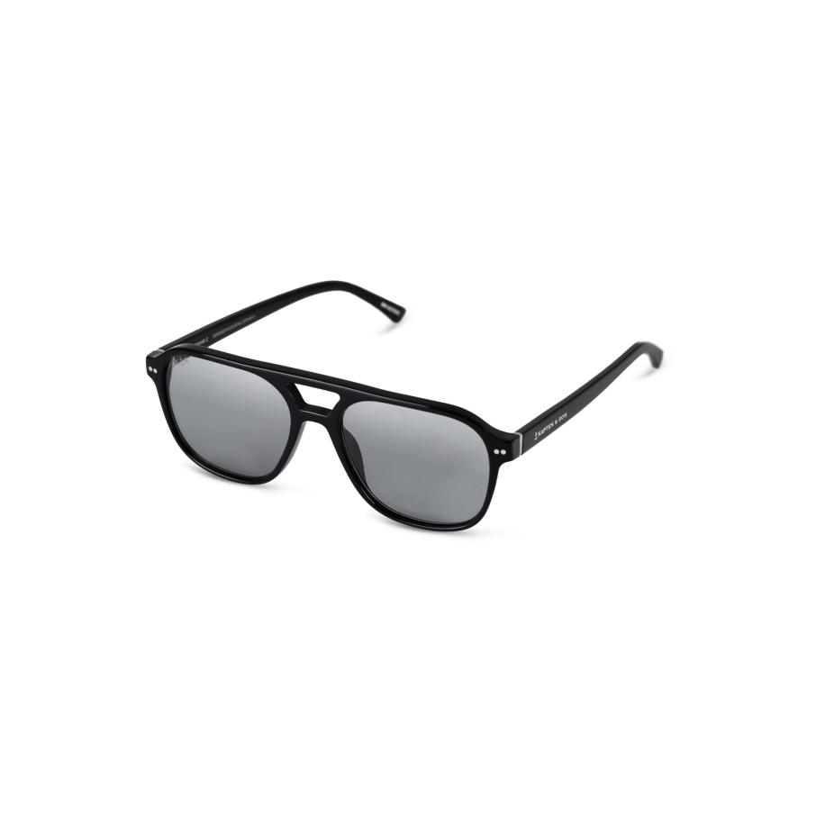 Kapten & Son Kapten & Son Zonnebril Zurich Oversize All Black zwart / zilver -