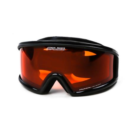 Salice 995 DAO NERO/ARANCIO Zwart Heren Zonnebril