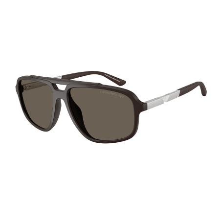 Emporio Armani EA4236U 6186/3 Bruin Heren Zonnebril