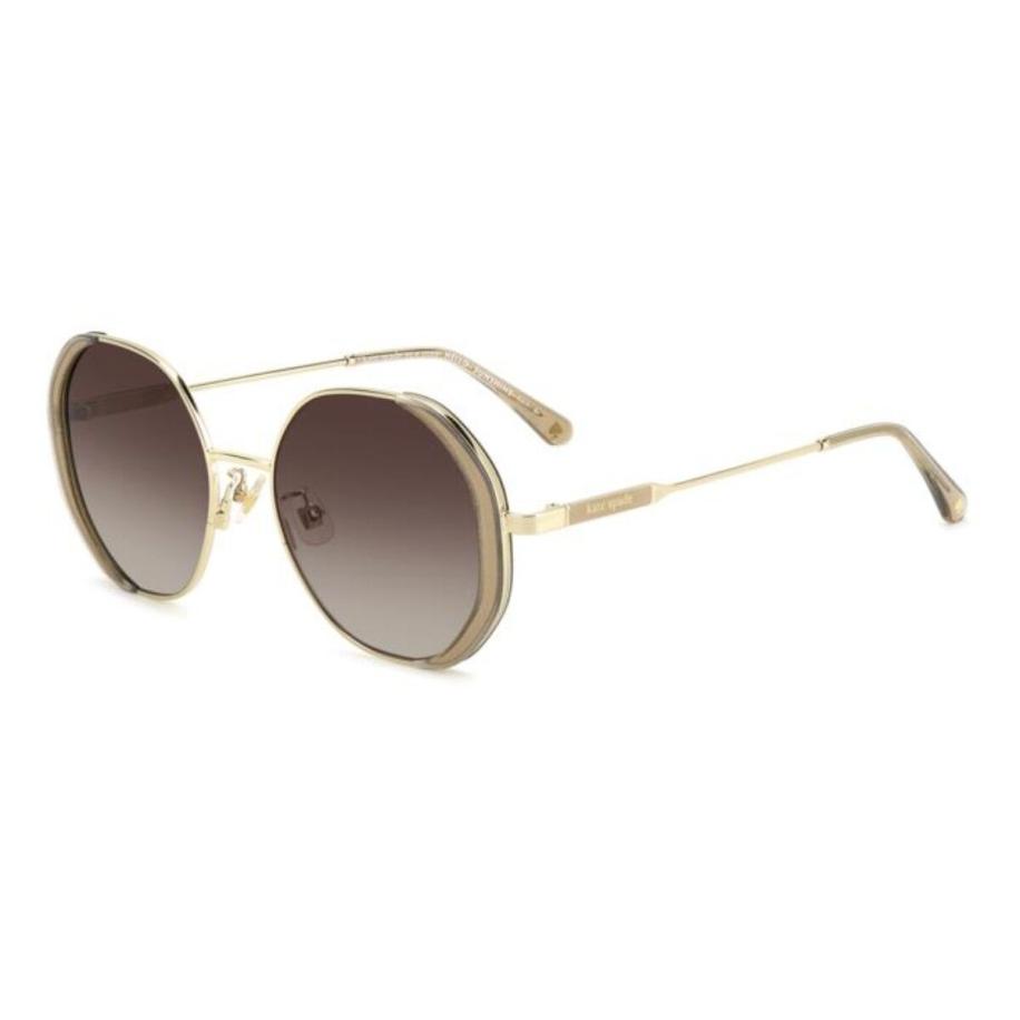 Kate Spade KS Aeris/F/S Aziatische pasvorm Polarized 4S4/LA Goud Dames Zonnebril