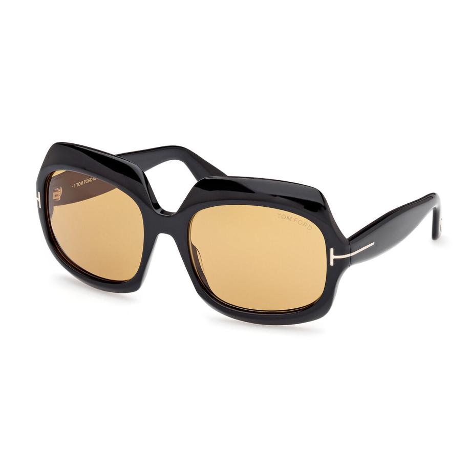 Tom Ford FT1155 REN 1E Zwart Dames Zonnebril