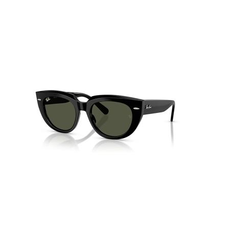 Ray-Ban Doreen zonnebril Zwart montuur Groen glazen 49-20