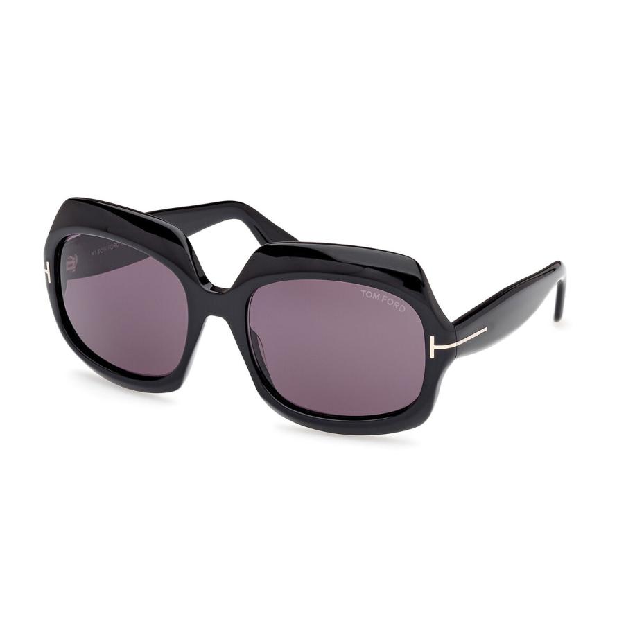 Tom Ford FT1155 REN 1A Zwart Dames Zonnebril