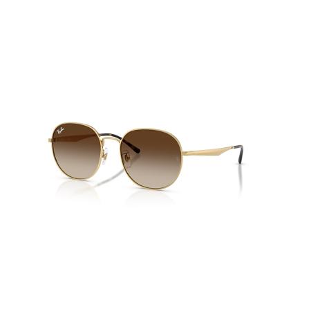 Ray-Ban Rb3727d zonnebril Arista Goud montuur Bruin glazen 57-19