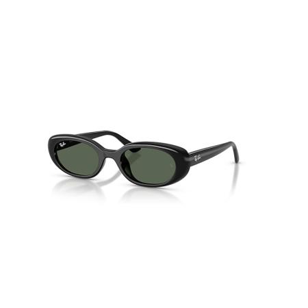 Ray-Ban Rb4441d Bio-based zonnebril Zwart montuur Groen glazen 53-21