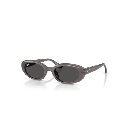 Ray-Ban Rb4441d Bio-based zonnebril Transparant Donkergrijs montuur Grijs glazen 53-21