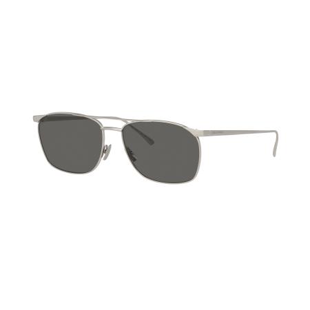 Saint Laurent Mannelijk Sunglass SL 796 - Framekleur: Zilver, Lenskleur: Grijs